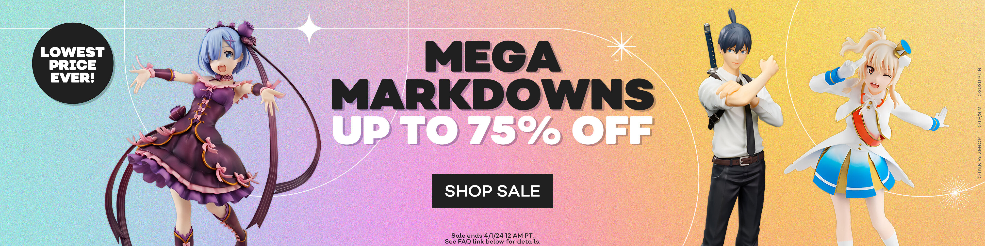  Crunchyroll Mega Markdowns